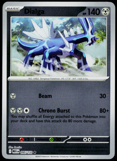 Dialga 095/132  Reverse Holo EN - original scanned front