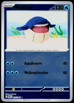 Wailmer 015/084  Reverse Holo DE - original scanned front