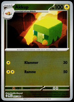 Charjabug 025/084  Reverse Holo DE - original scanned front