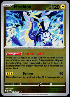 Miraidon 028/084  Reverse Holo DE - original scanned front