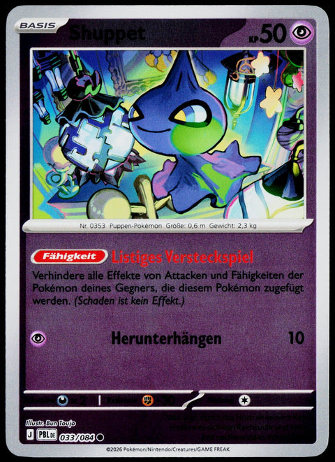 Shuppet 033/084  Reverse Holo DE - original scanned front