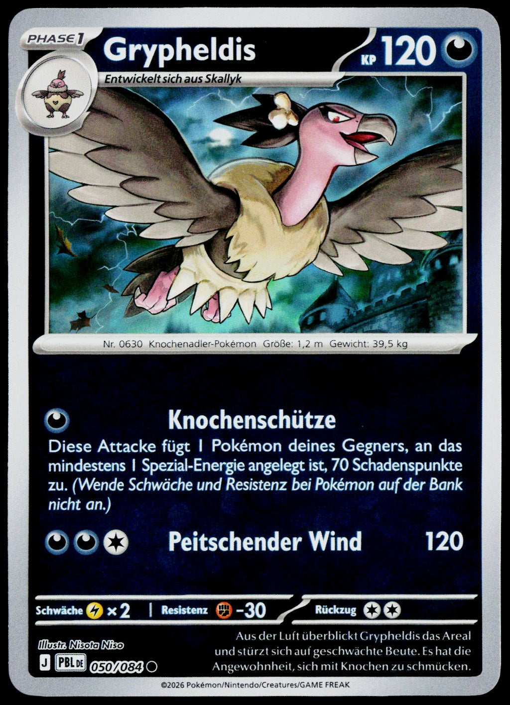 Mandibuzz 050/084  Reverse Holo DE - original scanned front