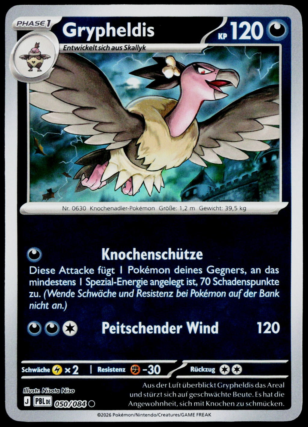 Mandibuzz 050/084  Reverse Holo DE - original scanned front