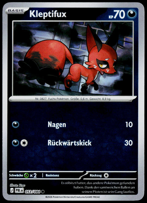 Nickit 053/084  Reverse Holo DE - original scanned front