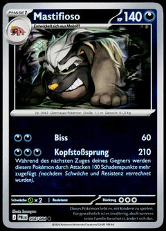 Mabosstiff 058/084  Reverse Holo DE - original scanned front