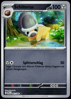 Shieldon 061/084  Reverse Holo DE - original scanned front