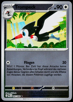 Trumbeak 067/084  Reverse Holo DE - original scanned front