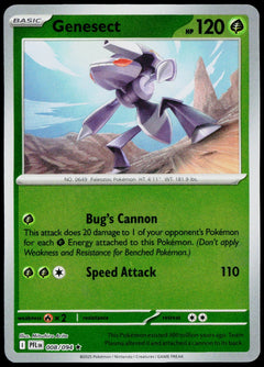Genesect 008/094  Reverse Holo EN - original scanned front
