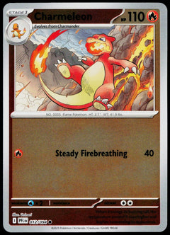 Charmeleon 012/094  Reverse Holo EN - original scanned front