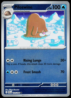 Piloswine 024/094  Reverse Holo EN - original scanned front
