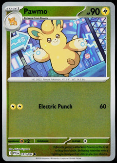 Pawmo 033/094  Reverse Holo EN - original scanned front