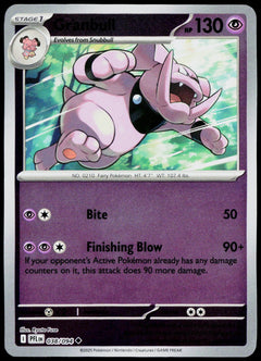 Granbull 038/094  Reverse Holo EN - original scanned front