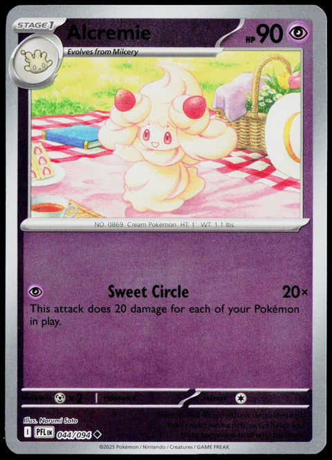 Alcremie 044/094  Reverse Holo EN - original scanned front