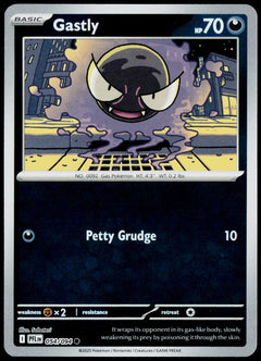Gastly 054/094  Reverse Holo EN - original scanned front
