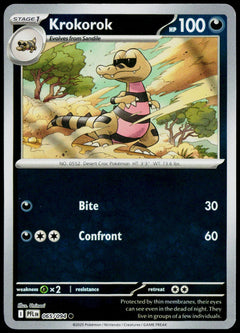 Krokorok 065/094  Reverse Holo EN - original scanned front