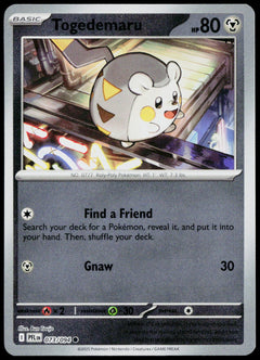 Togedemaru 073/094  Reverse Holo EN - original scanned front