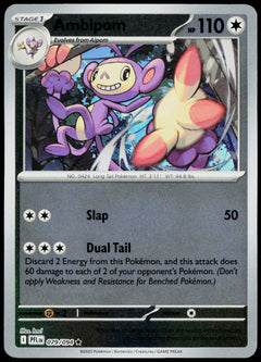 Ambipom 079/094  Reverse Holo EN - original scanned front