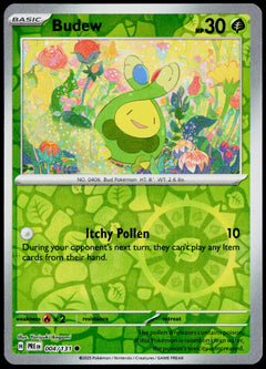 Budew 004/131  Reverse Holo EN - original scanned front