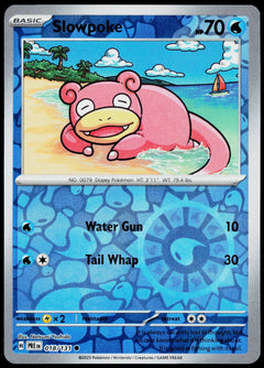 Slowpoke 018/131  Reverse Holo EN - original scanned front