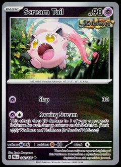 Scream Tail 042/131  Reverse Holo EN - original scanned front