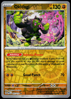 Okidogi 057/131  Reverse Holo EN - original scanned front