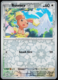 Buneary 083/131  Reverse Holo EN - original scanned front