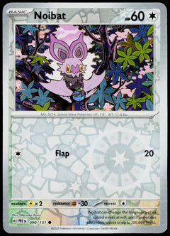 Noibat 090/131  Reverse Holo EN - original scanned front