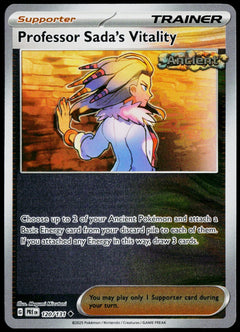 Professor Sada's Vitality 120/131  Reverse Holo EN - original scanned front