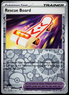 Rescue Board 126/131  Reverse Holo EN - original scanned front