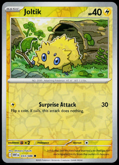 Joltik 033/086  Reverse Holo EN - original scanned front