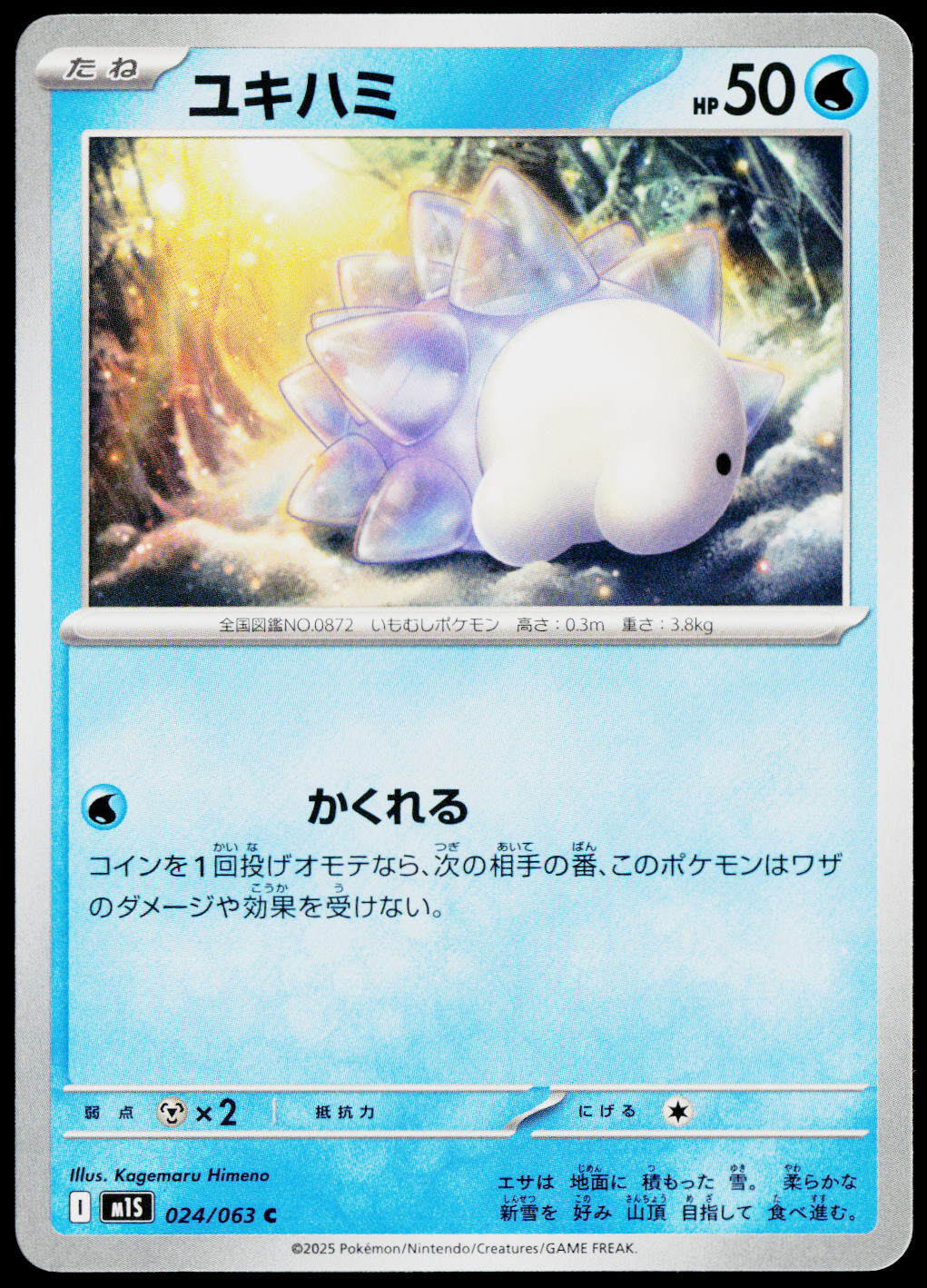 Snom 024/063 JA — original front scan