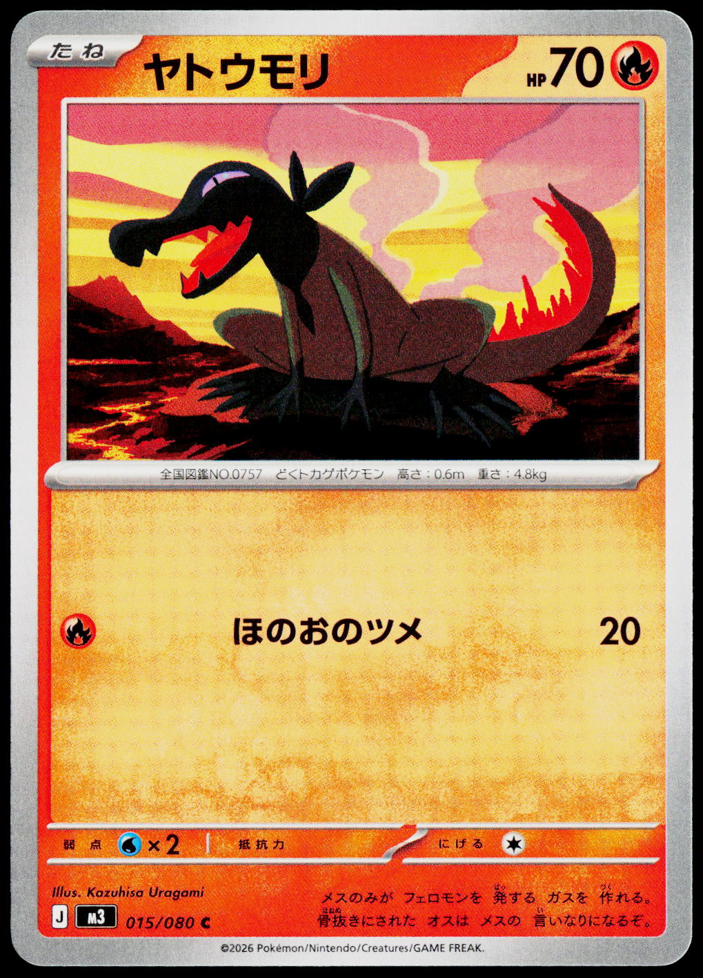 Salandit 015/080 JA — original front scan