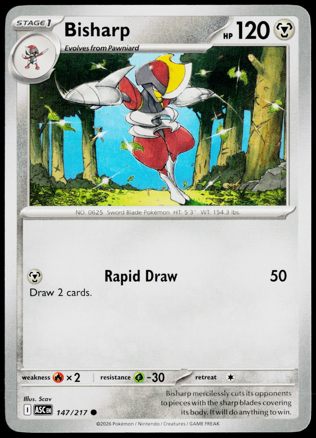 Bisharp 147/217 EN — original front scan