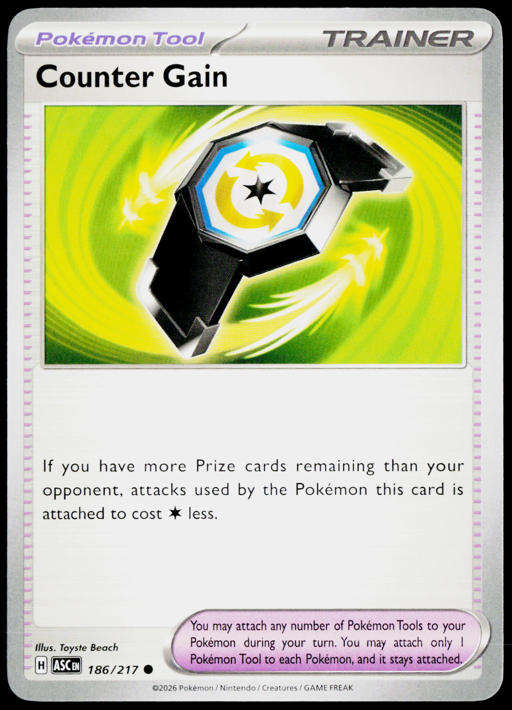 Counter Gain 186/217 EN — original front scan