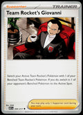 Team Rocket's Giovanni 204/217 EN — original front scan