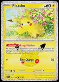 Pikachu 033/128 EN — original front scan