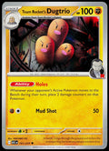 Team Rocket's Dugtrio 101/217 EN — original front scan