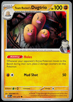 Team Rocket's Dugtrio 101/217 EN — original front scan