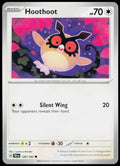 Hoothoot 126/162 EN — original front scan