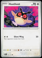 Hoothoot 126/162 EN — original front scan