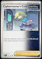 Ciphermaniac's Codebreaking 145/162 EN — original front scan