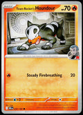 Team Rocket's Houndour 037/182 EN — original front scan