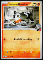 Team Rocket's Houndour 037/182 EN — original front scan