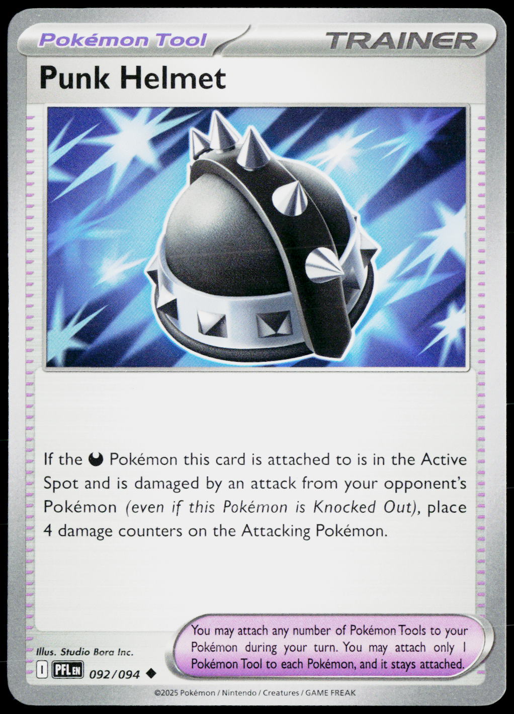 Punk Helmet 092/094 EN — original front scan
