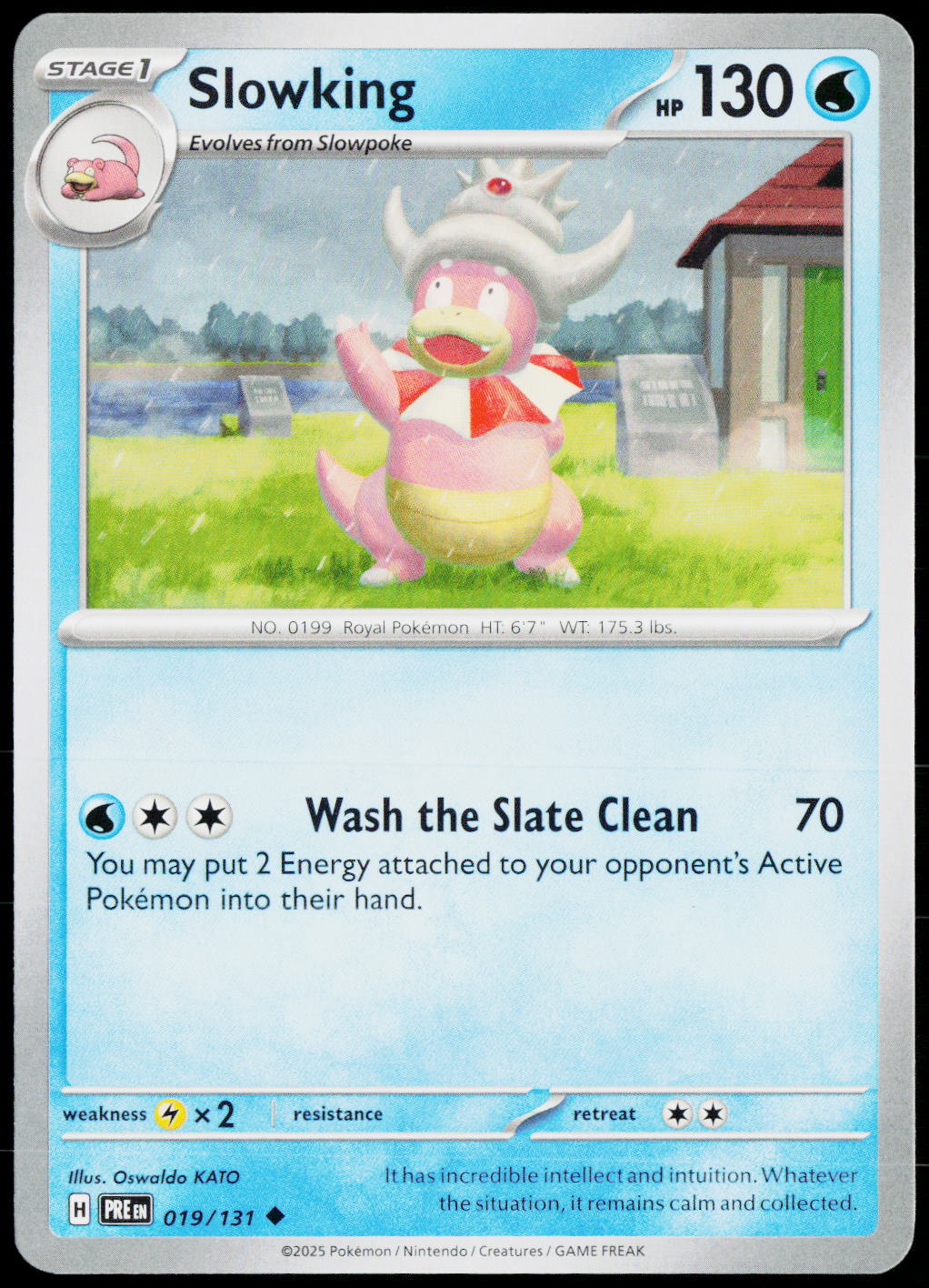Slowking 019/131 EN — original front scan