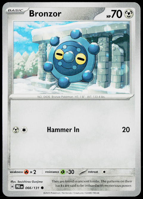 Bronzor 066/131 EN — original front scan