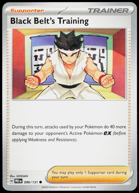 Black Belt's Training 096/131 EN — original front scan