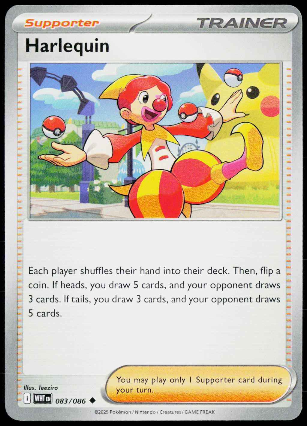 Harlequin 083/086 EN — original front scan