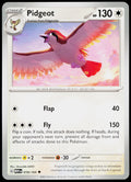 Pidgeot 018/165 EN — original front scan