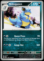 Nidoqueen 031/165 EN — original front scan
